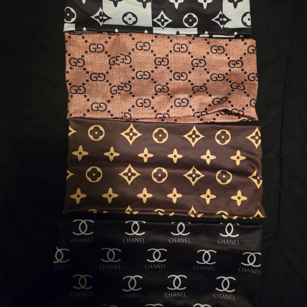Designer-Inspired Patterned Headband Set